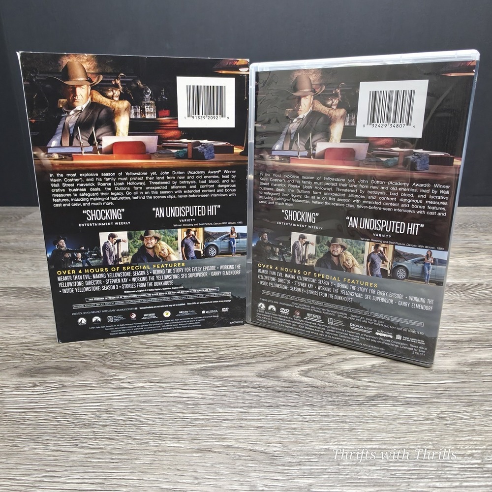 Yellowstone: Season 3 (DVD, 2020) - Picture 16 of 16